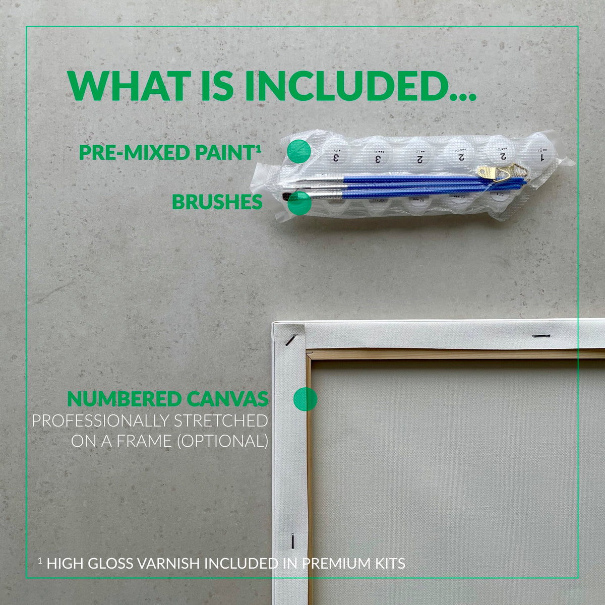 Canvastly - Custom Paint By Numbers kit from any image